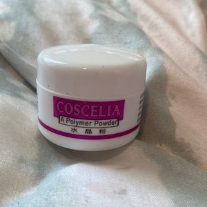 acrylic nail beads - clear